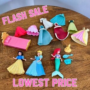 Polly Pocket Disney Princess lot